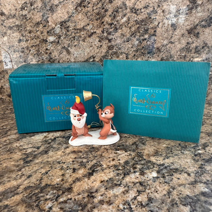 Walt Disney Classics Collection (WDCC) Christmas ornament featuring the characters Chip and Dale