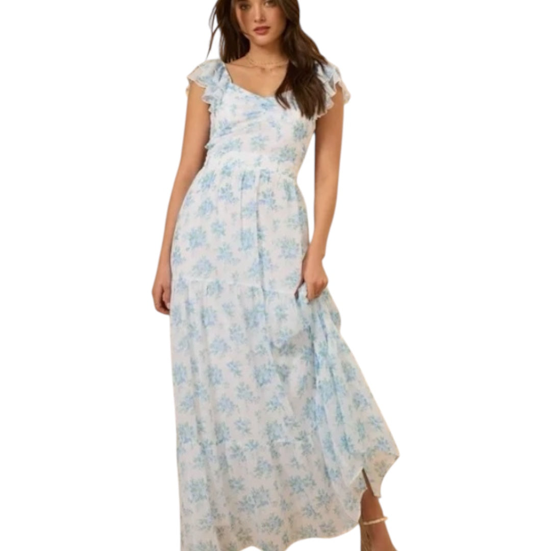 Altar’d State Lotte Floral Maxi Dress NWT