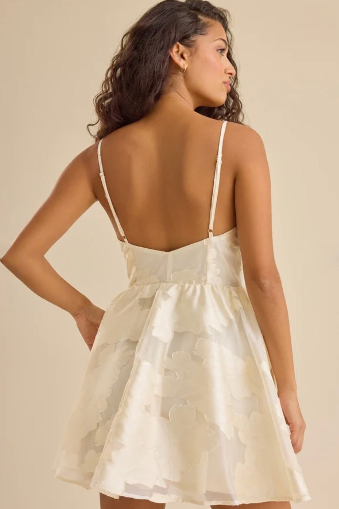 Altar’d State Novalee Satin Mini Dress