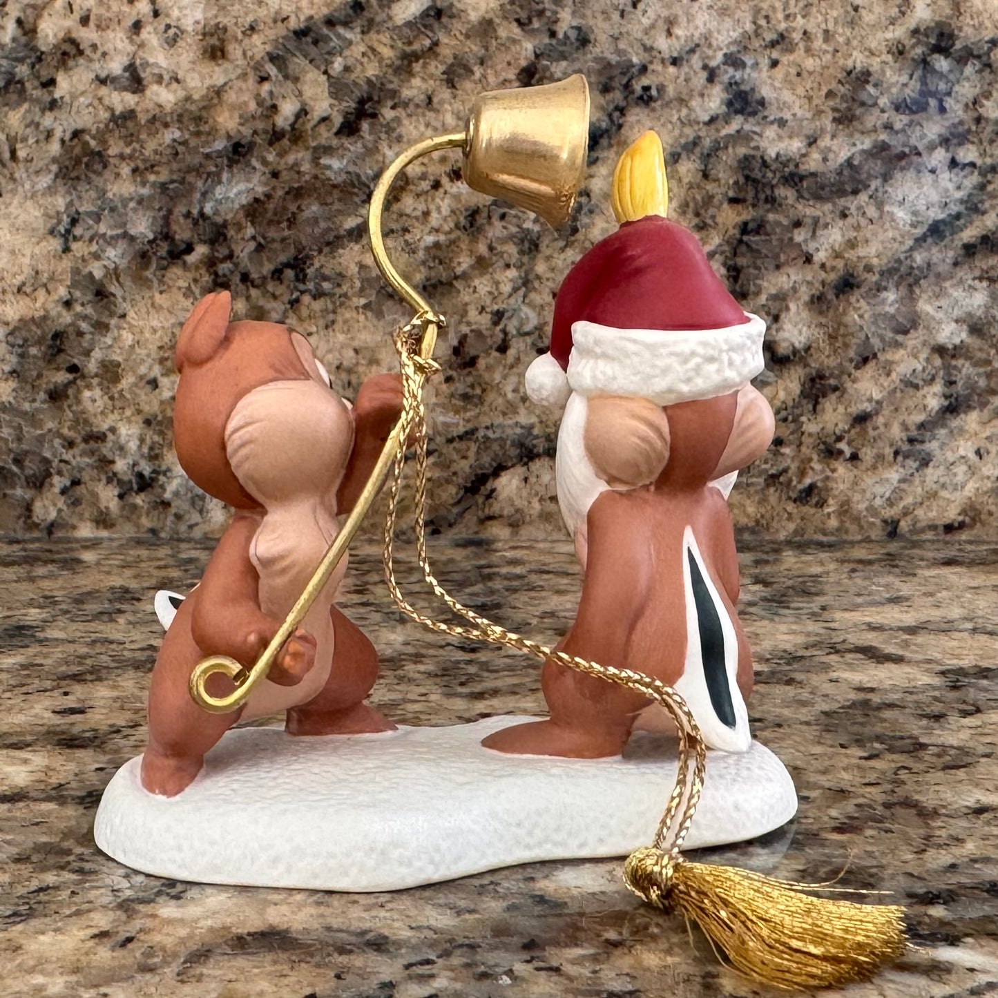 Walt Disney Classics Collection (WDCC) Christmas ornament featuring the characters Chip and Dale