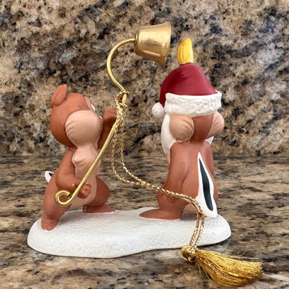 Walt Disney Classics Collection (WDCC) Christmas ornament featuring the characters Chip and Dale