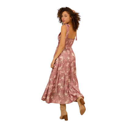 Altar'd State Willa Floral Midi Dress