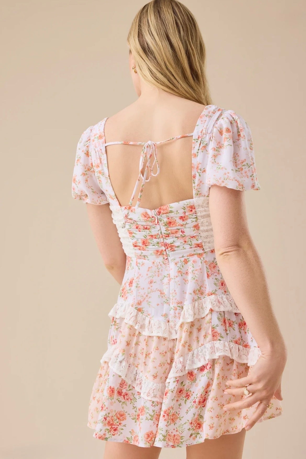 Altar’d State Aderny Floral Mini Dress NWT