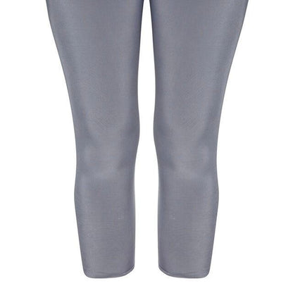 Pretty Little Thing Second Skin Slinky Cropped Leggings Size 4 NWT