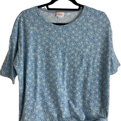 LuLaRoe Floral Knit Oversized Tunic Size Medium