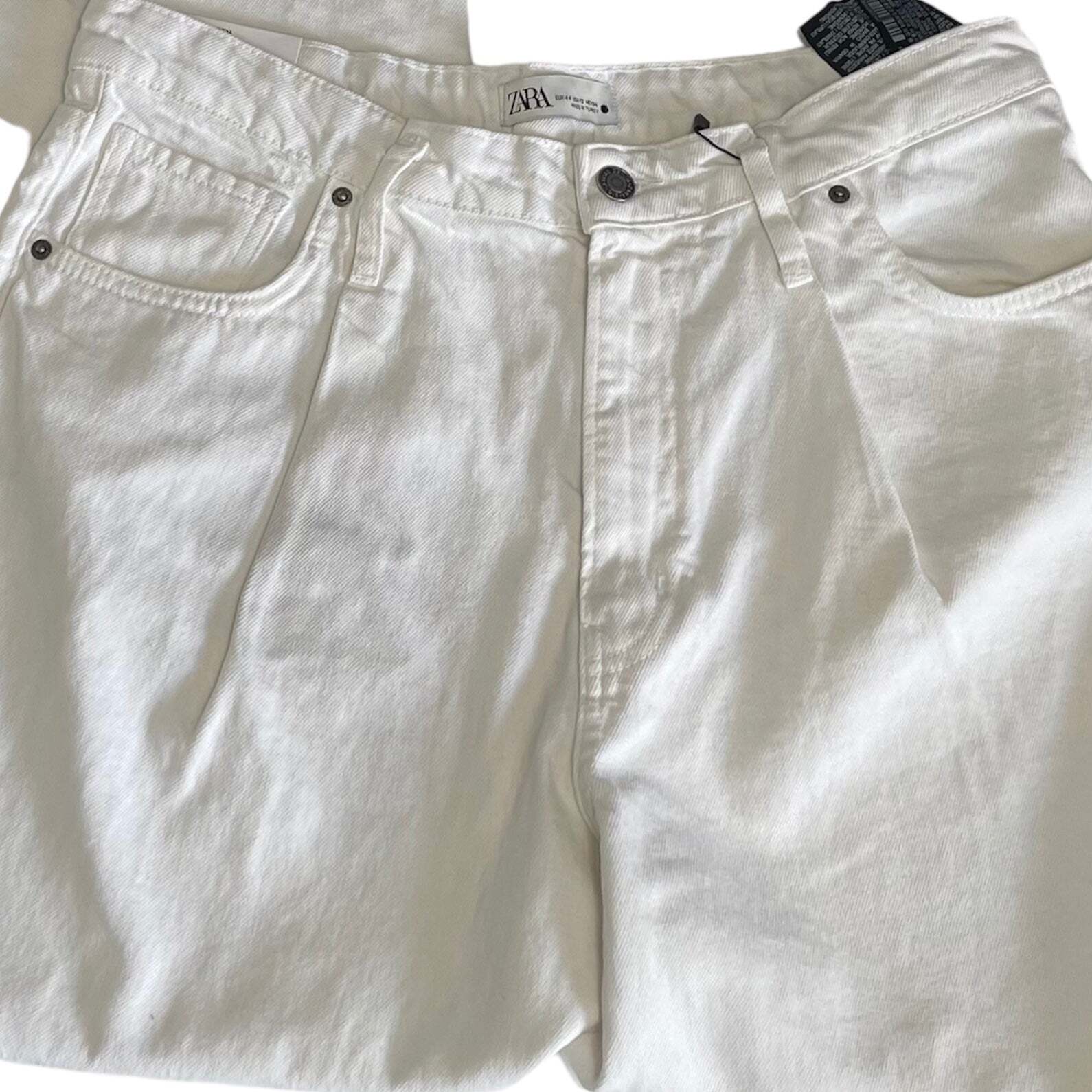 Zara The Caia Pant In Ecru