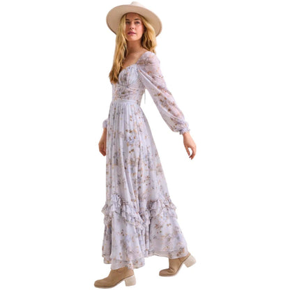 Altar’d State Renee Floral Maxi Dress NWT