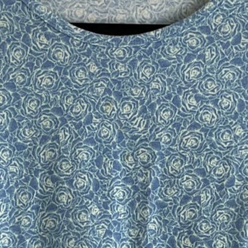 LuLaRoe Floral Knit Oversized Tunic Size Medium