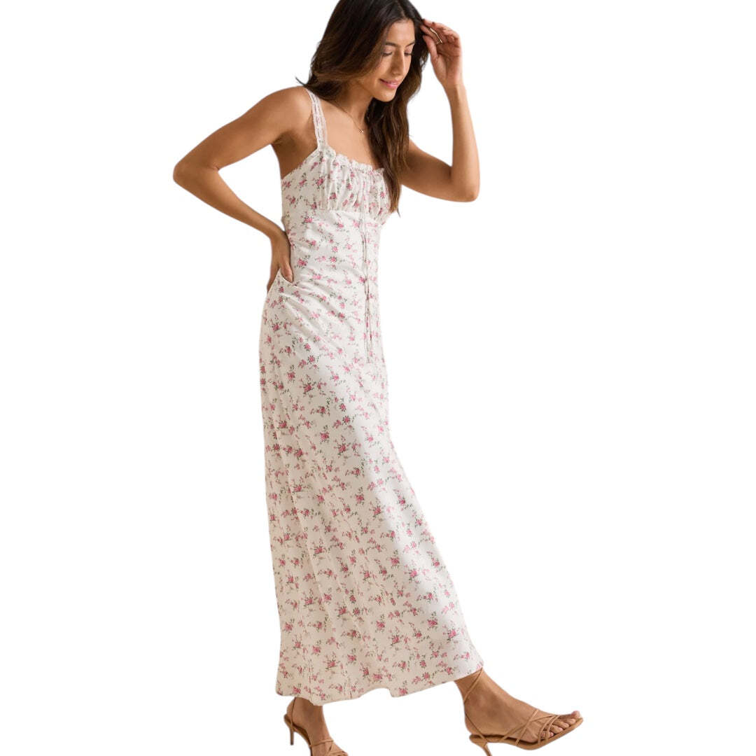 Altar’d State Kya Floral Midi Dress NWT