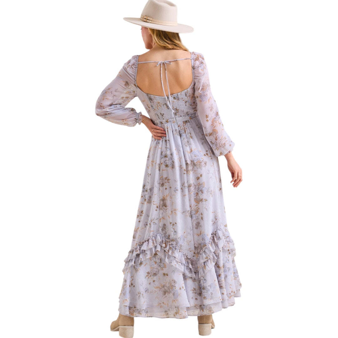 Altar’d State Renee Floral Maxi Dress NWT