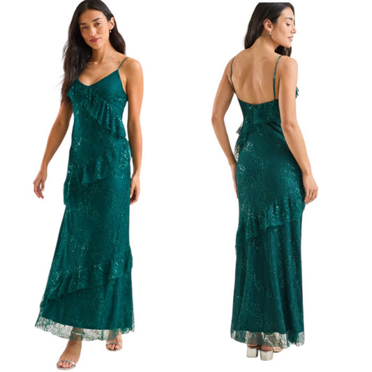 Altar'd State Cambrie Lace Maxi Dress
