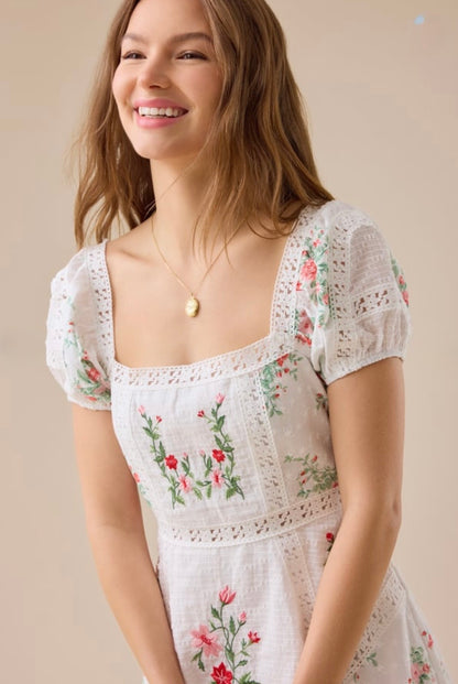 Altar’d State Devon Floral Mini Dress