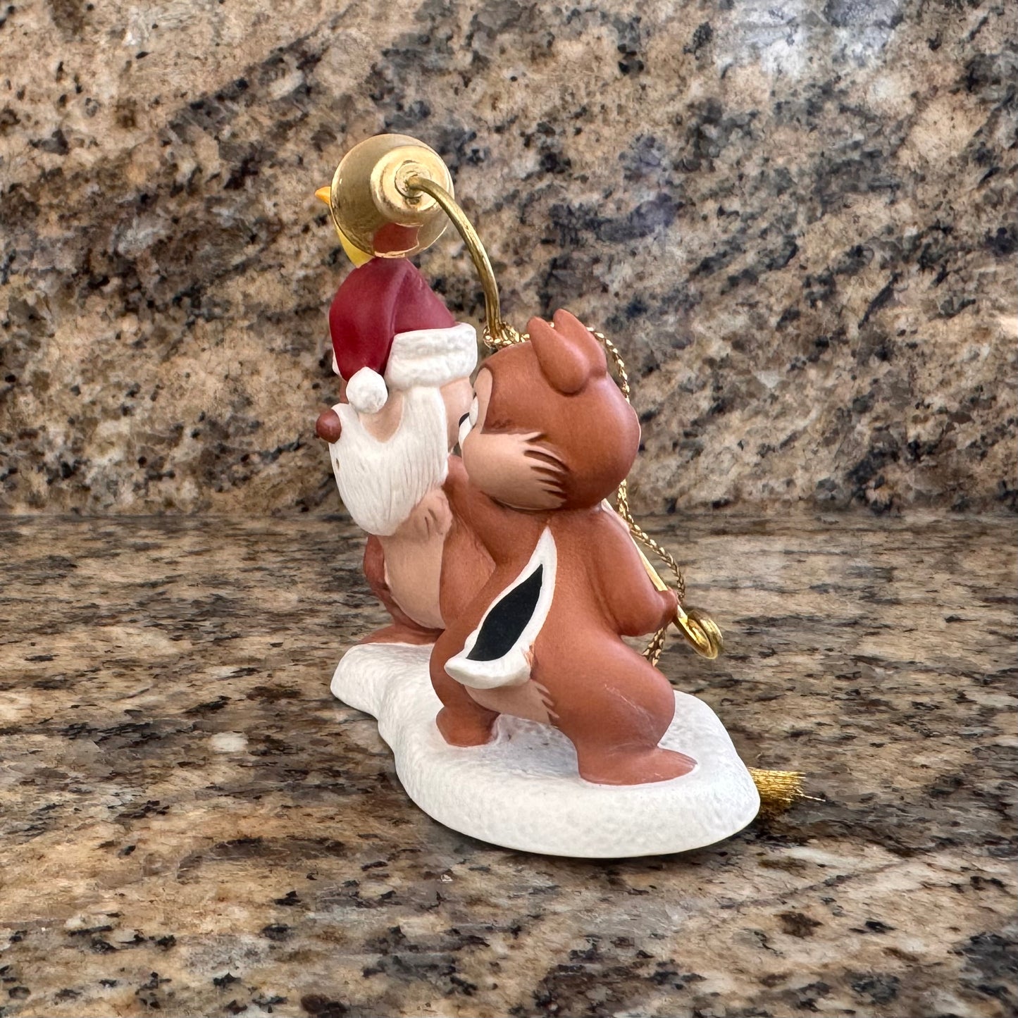 Walt Disney Classics Collection (WDCC) Christmas ornament featuring the characters Chip and Dale