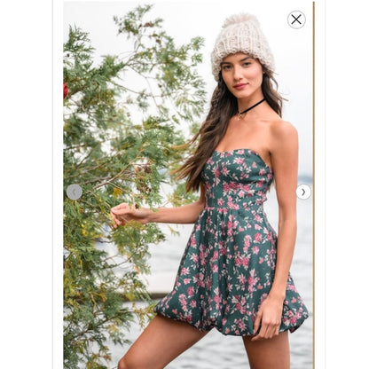 Altar’d State Clover Floral Bubble Dress NWT