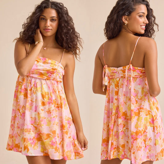 Altar’d State Clementine Floral Mini Dress NWT