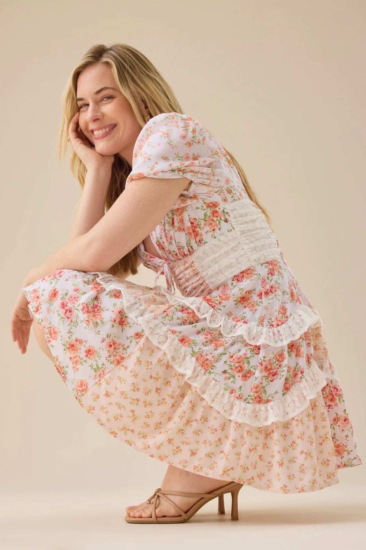 Altar’d State Aderny Floral Mini Dress NWT