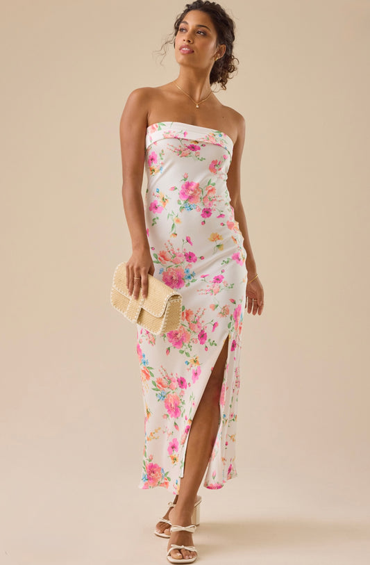 Altar’d State Emma Kate Floral Maxi Dress NWT