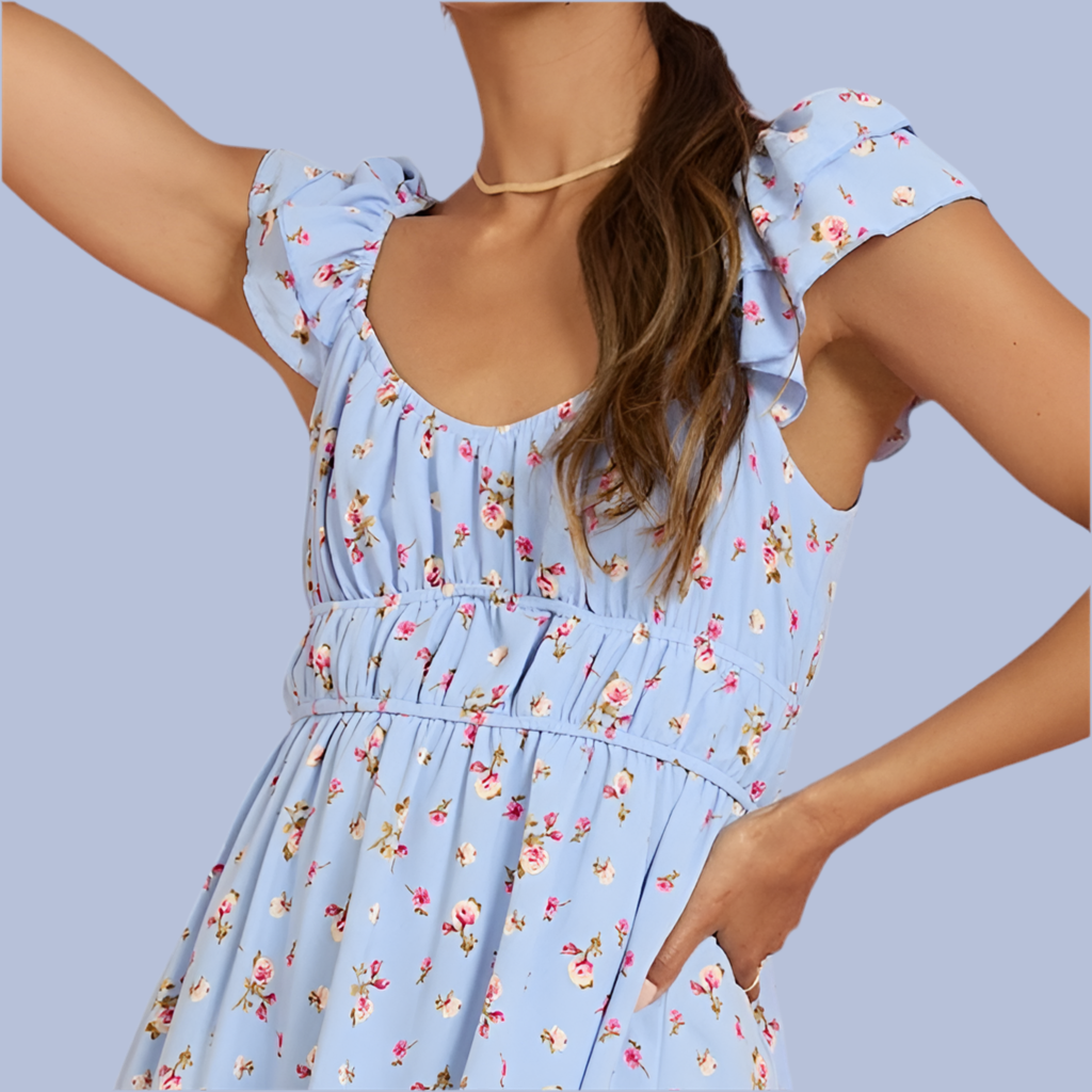 Altar’d State Beth Floral Mini Dress