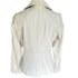 Anne Klein Cream Leather Jacket