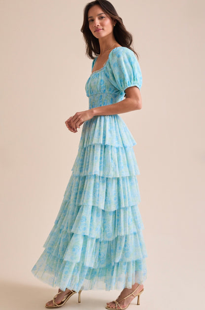 Altar’d State Jane Floral Maxi Dress NWT