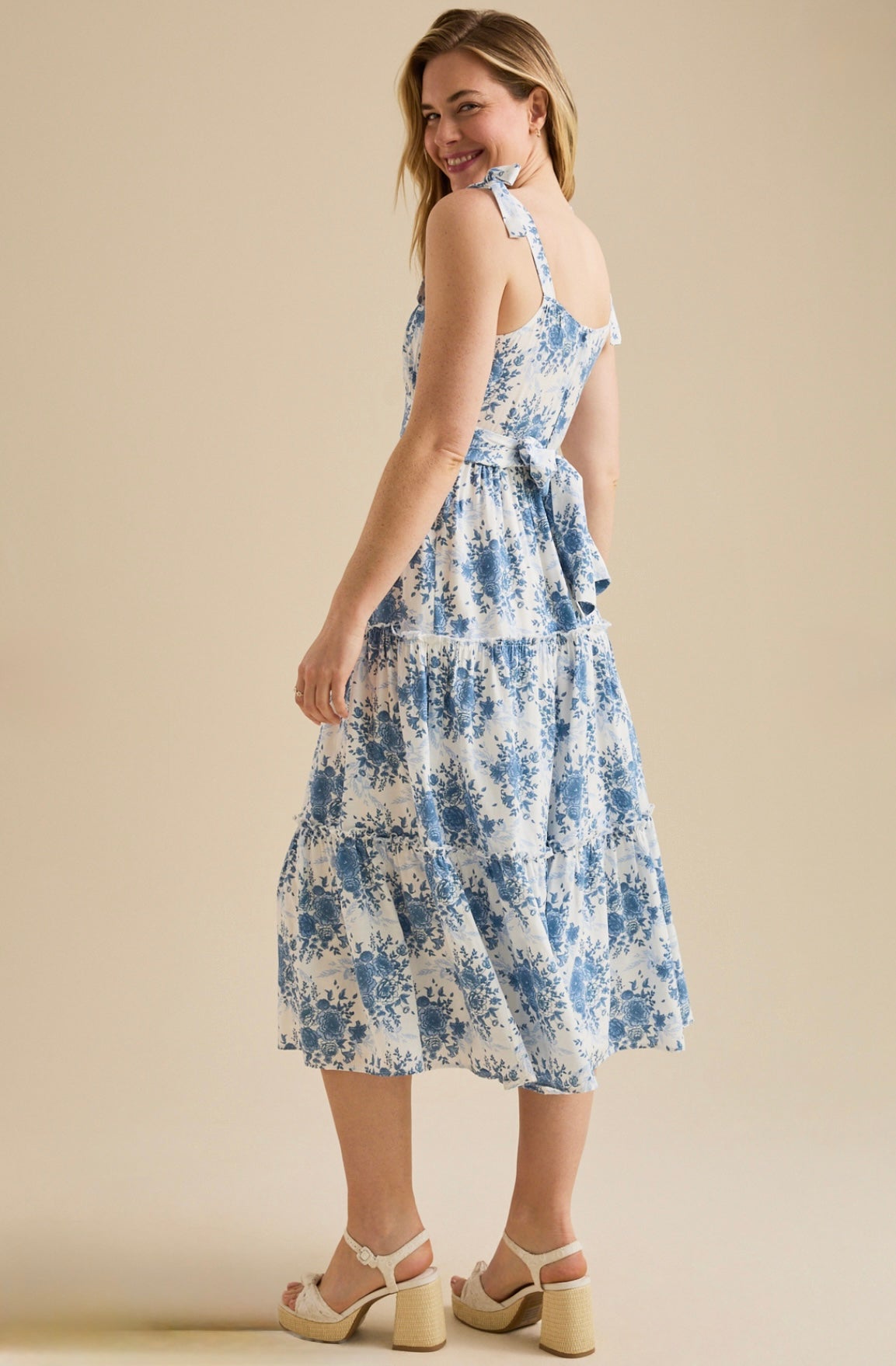 Altar’d State Hailey Floral Midi Dress NWT