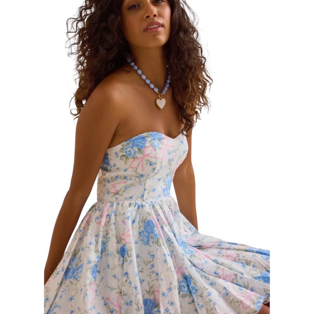 Altar’d State Claire Floral Mini Dress NWT