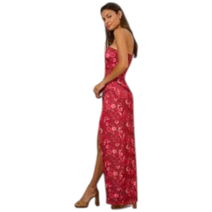 Altar’d State Ruth Corset Satin Dress NWT