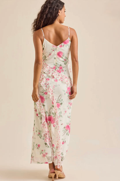 Altar’d State Chrissy Floral Maxi Dress NWT