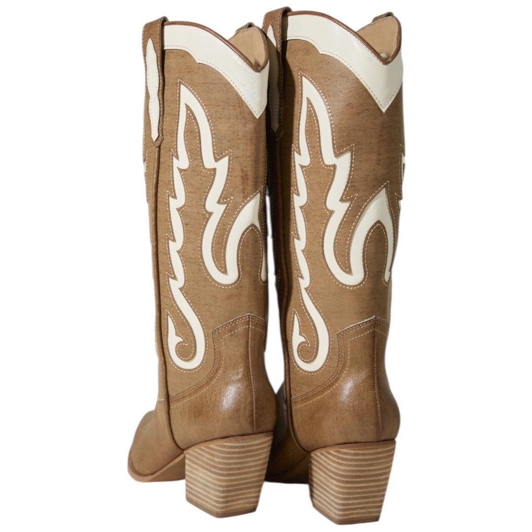 Mi.iM Ida Cutout Western Boot Wide Width NWT