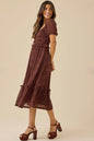 Altar’d State Lottie Textured Maxi Dress NWT