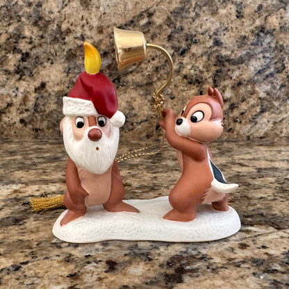 Walt Disney Classics Collection (WDCC) Christmas ornament featuring the characters Chip and Dale