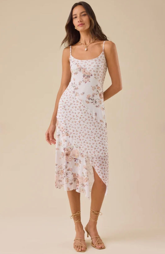 Altar’d State Josephine Floral Midi Dress NWT