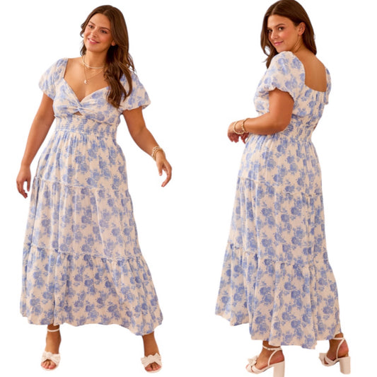Arula Nadine Floral Maxi Dress NWT