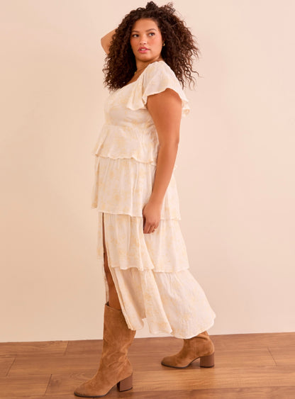 Arula Roxanne Layered Maxi Dress