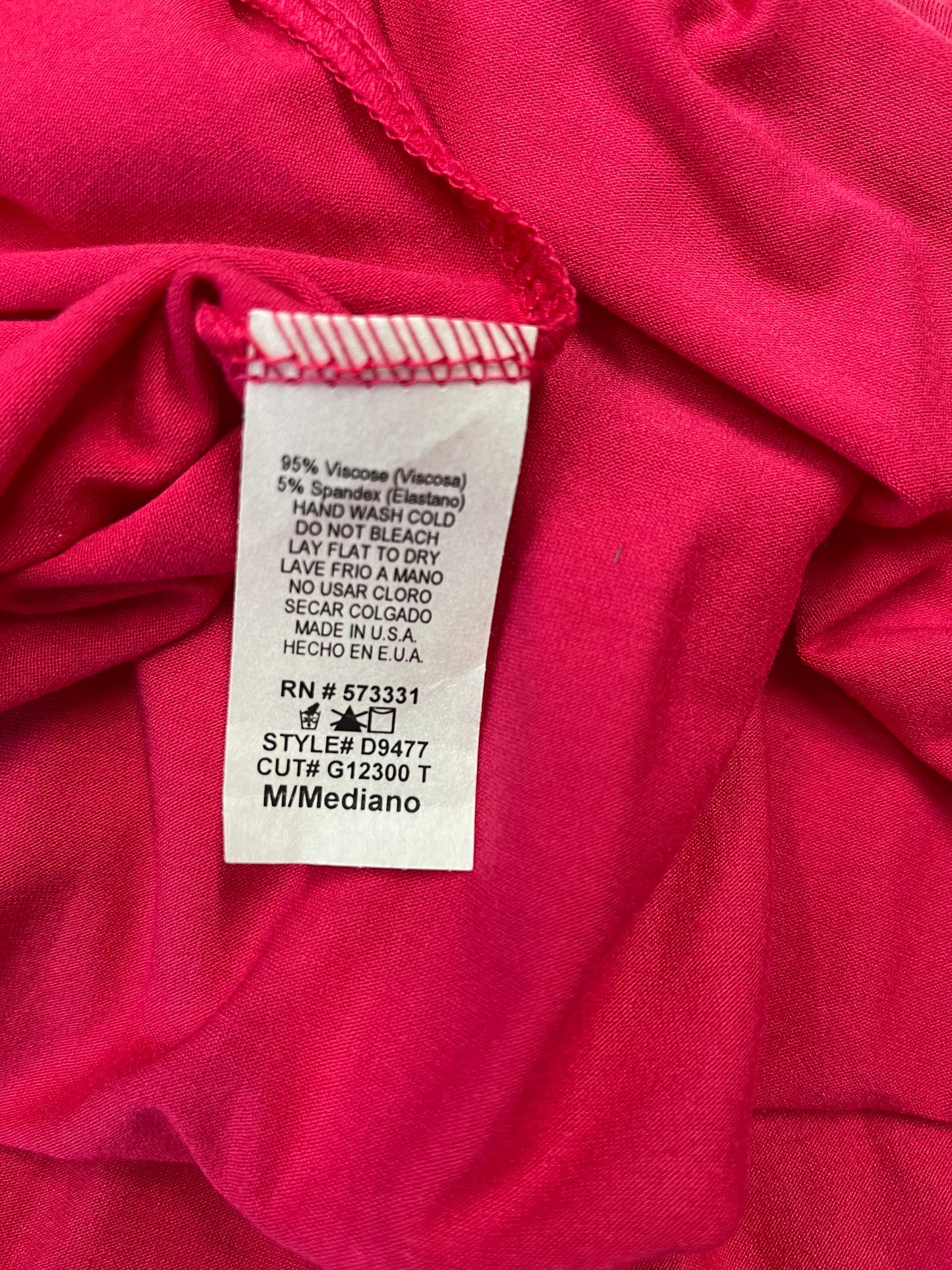 Gilli Fuchsia Strapless Knit Maxi Dress