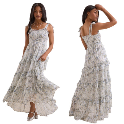 Altar’d State Sia Floral Maxi Dress NWT