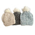 The Children’s Place Big Girls Beanie’s with Faux Fur Pompom