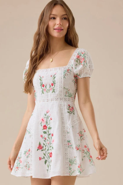 Altar’d State Devon Floral Mini Dress