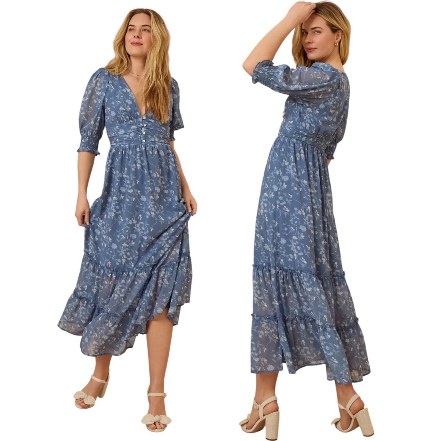 Altar’d State Maggie Floral Maxi Dress