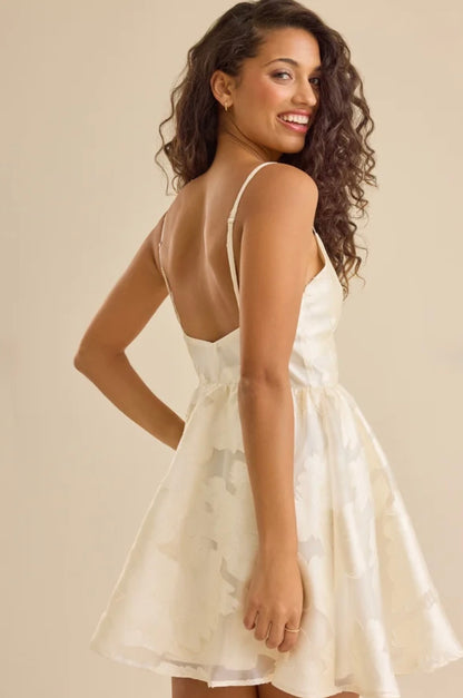 Altar’d State Novalee Satin Mini Dress
