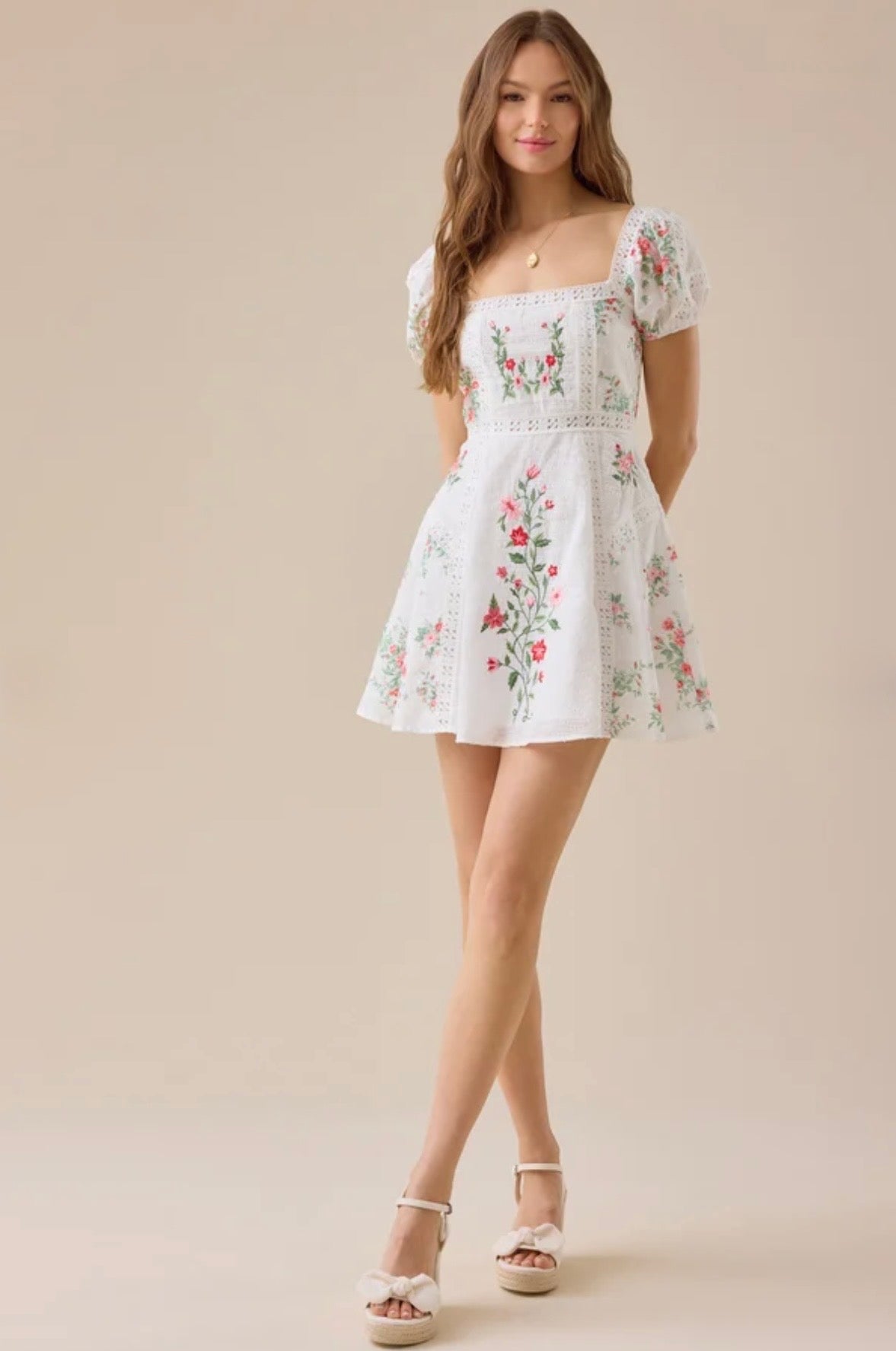 Altar’d State Devon Floral Mini Dress