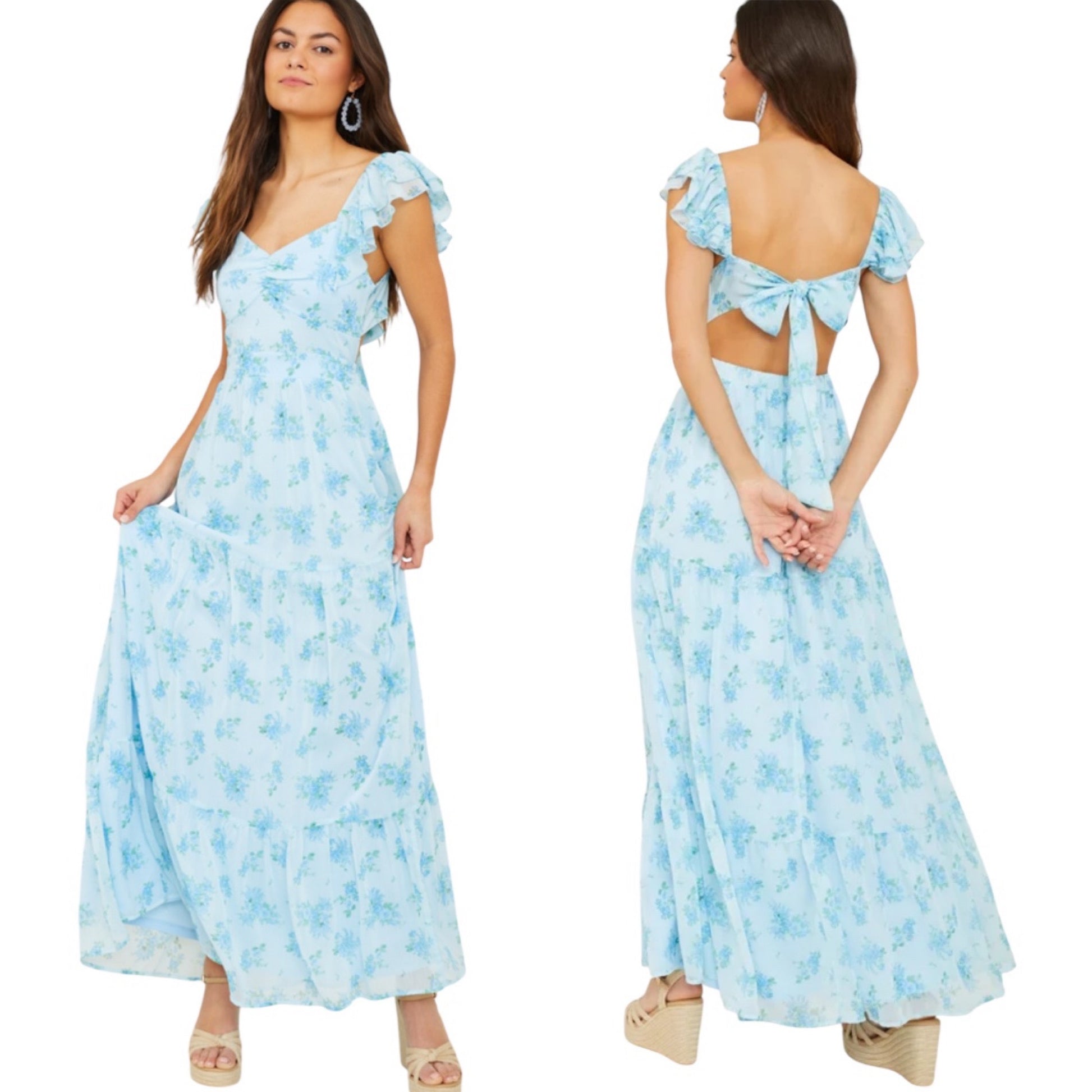 lotte floral maxi dress Altar'd State Lottie Floral Maxi Dress