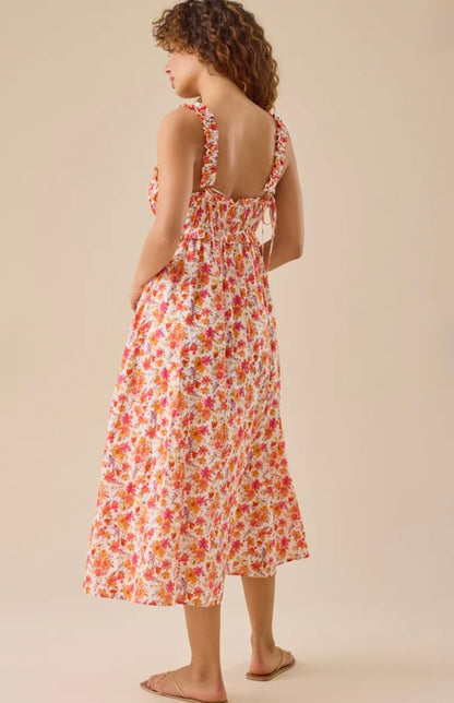 Altar’d State Kim Floral Maxi Dress NWT