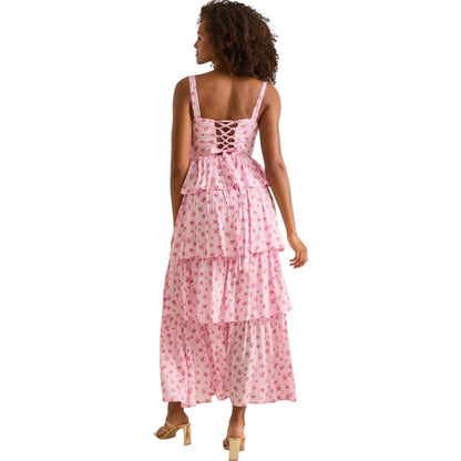 Altar’d State Rose Floral Maxi Dress NWT