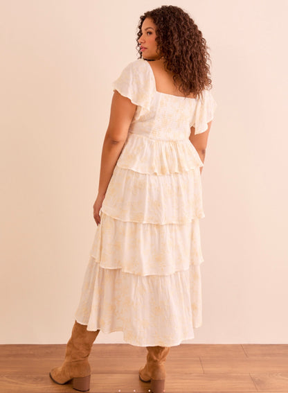 Arula Roxanne Layered Maxi Dress