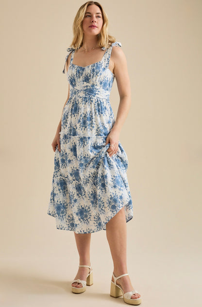 Altar’d State Hailey Floral Midi Dress NWT