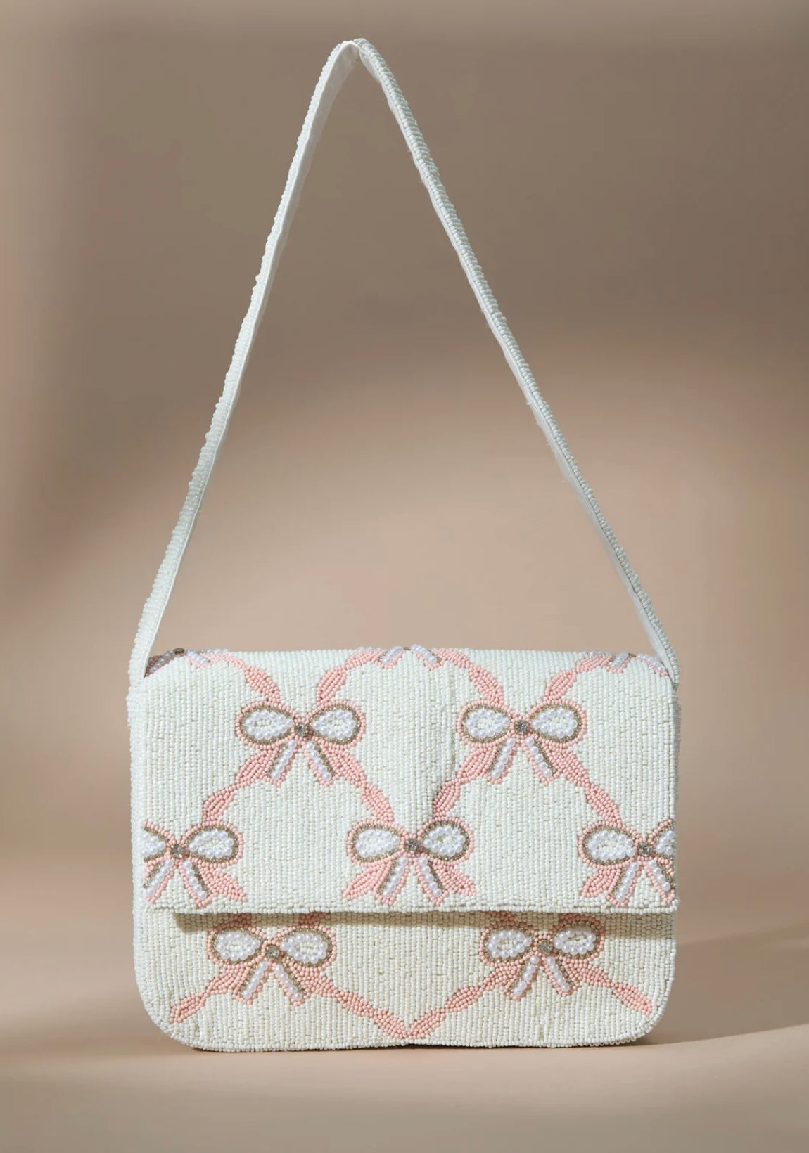 Altar’d State Beaded Bow Shoulder Purse