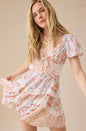 Altar’d State Aderny Floral Mini Dress NWT
