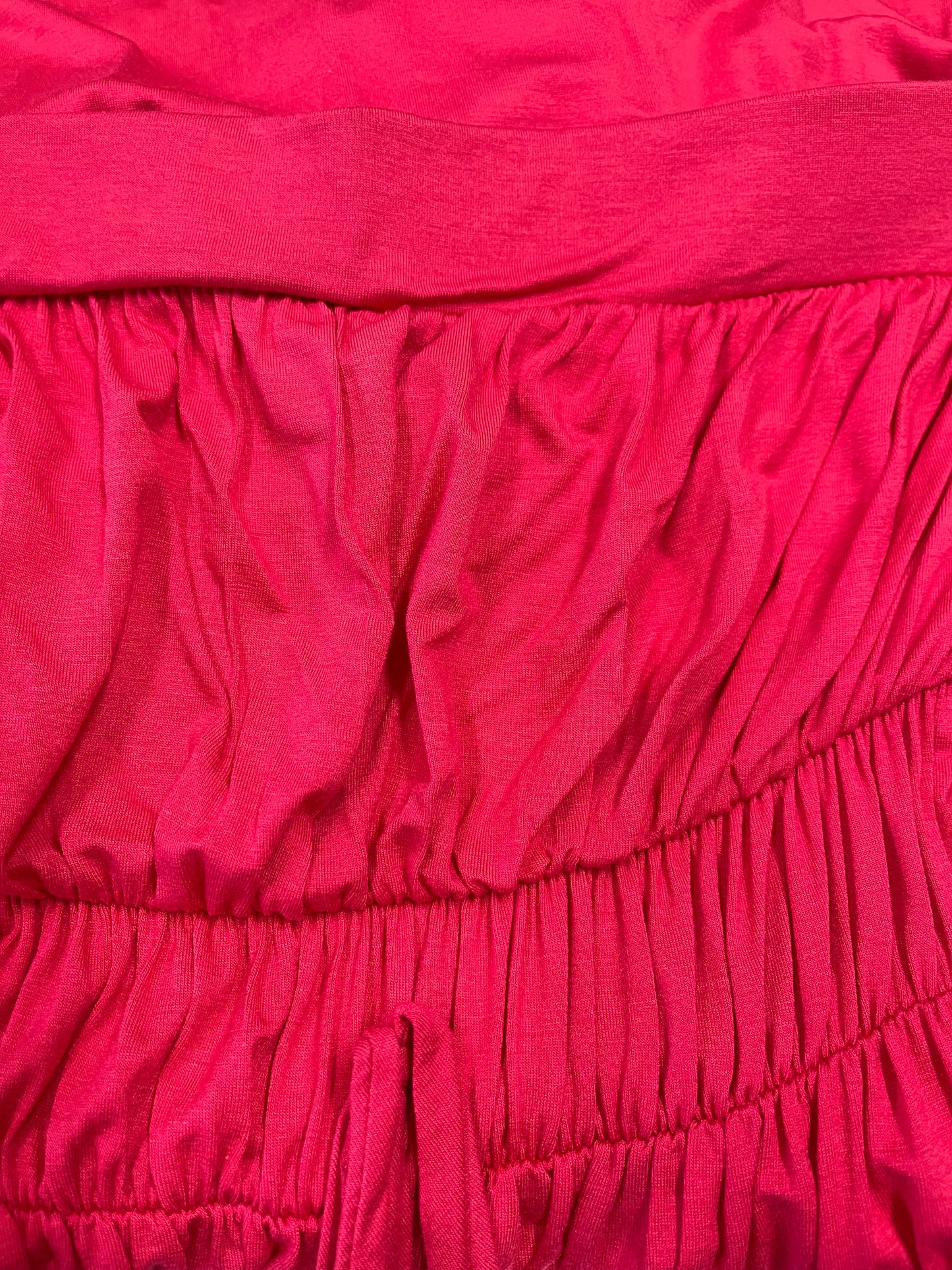Gilli Fuchsia Strapless Knit Maxi Dress