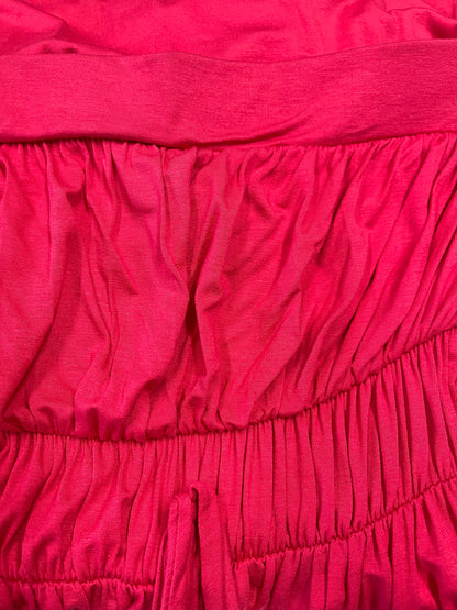 Gilli Fuchsia Strapless Knit Maxi Dress